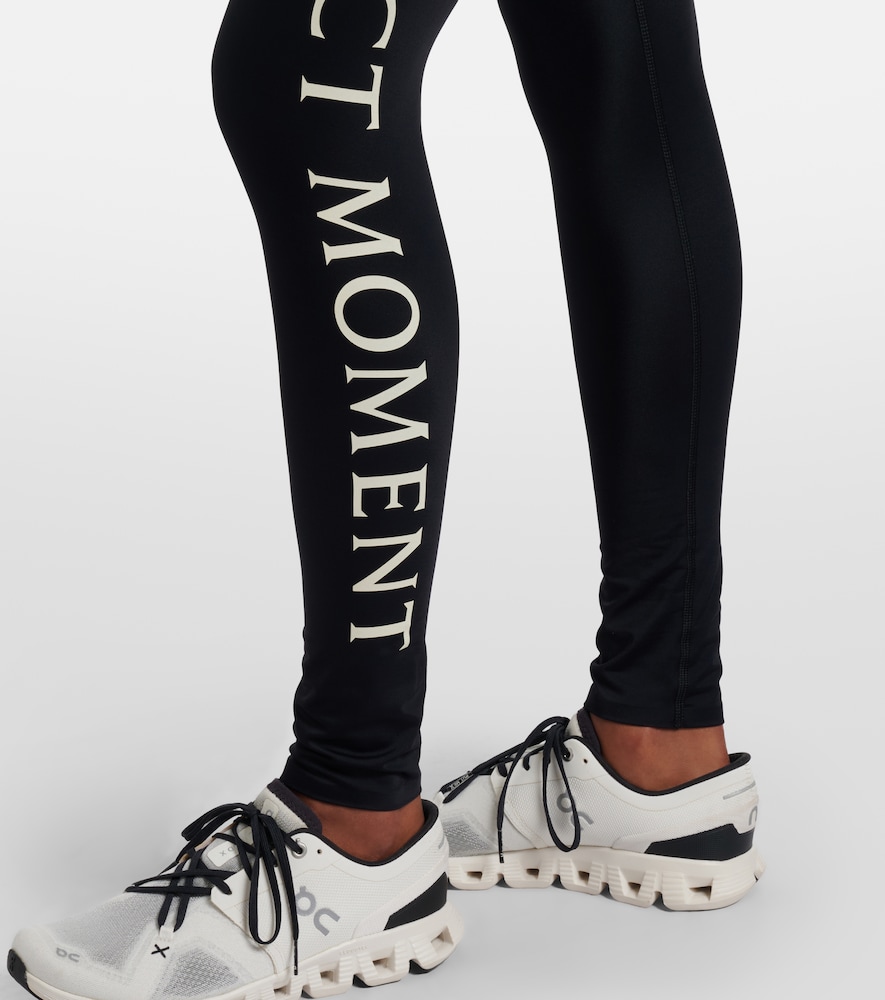 Logo technical leggings