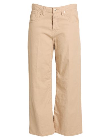 True Nyc Woman Pants Beige Size 25 Cotton, Linen, Elastane