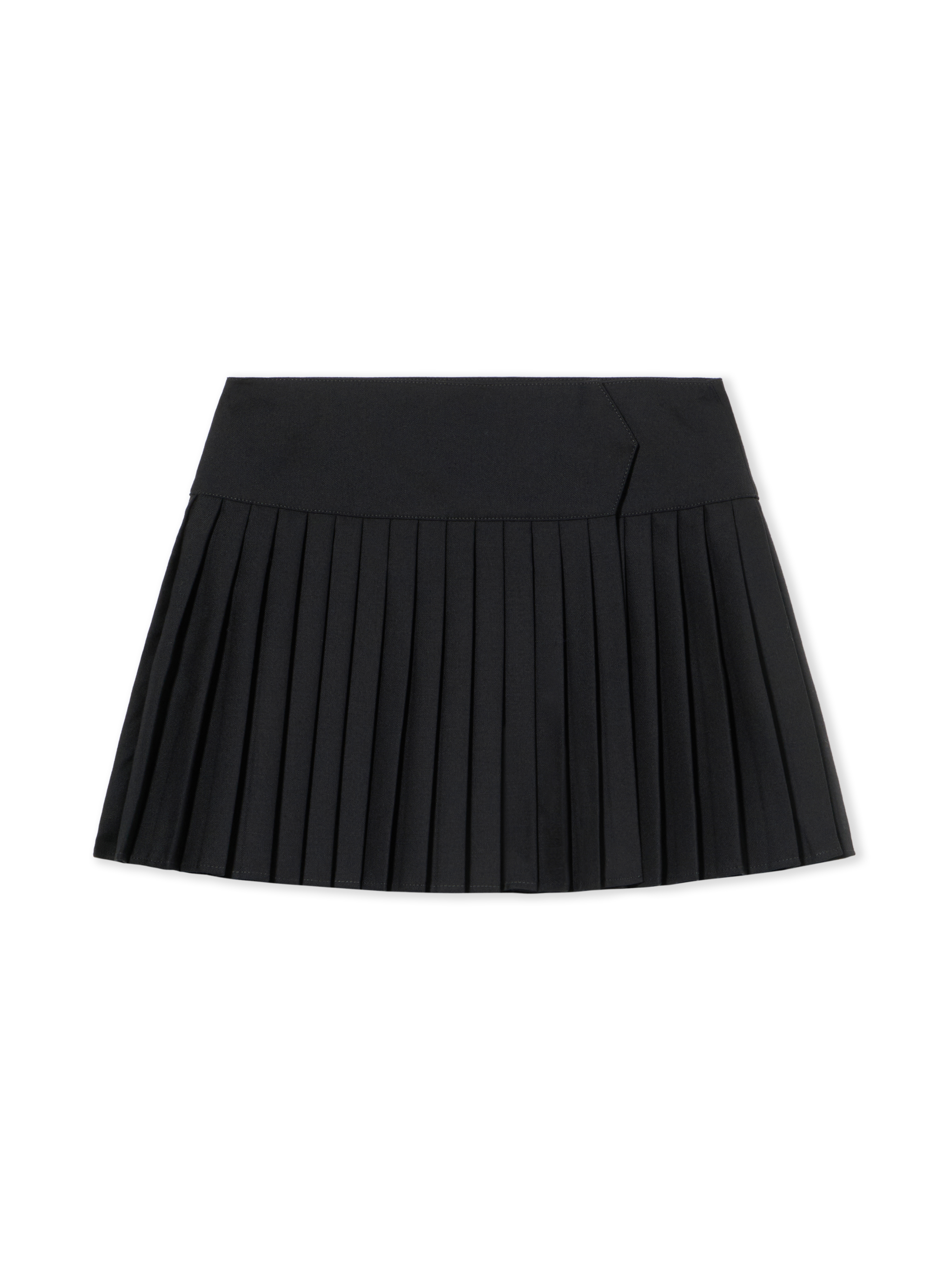 Big Bookish Pleated Skirt - Female Skirts Black