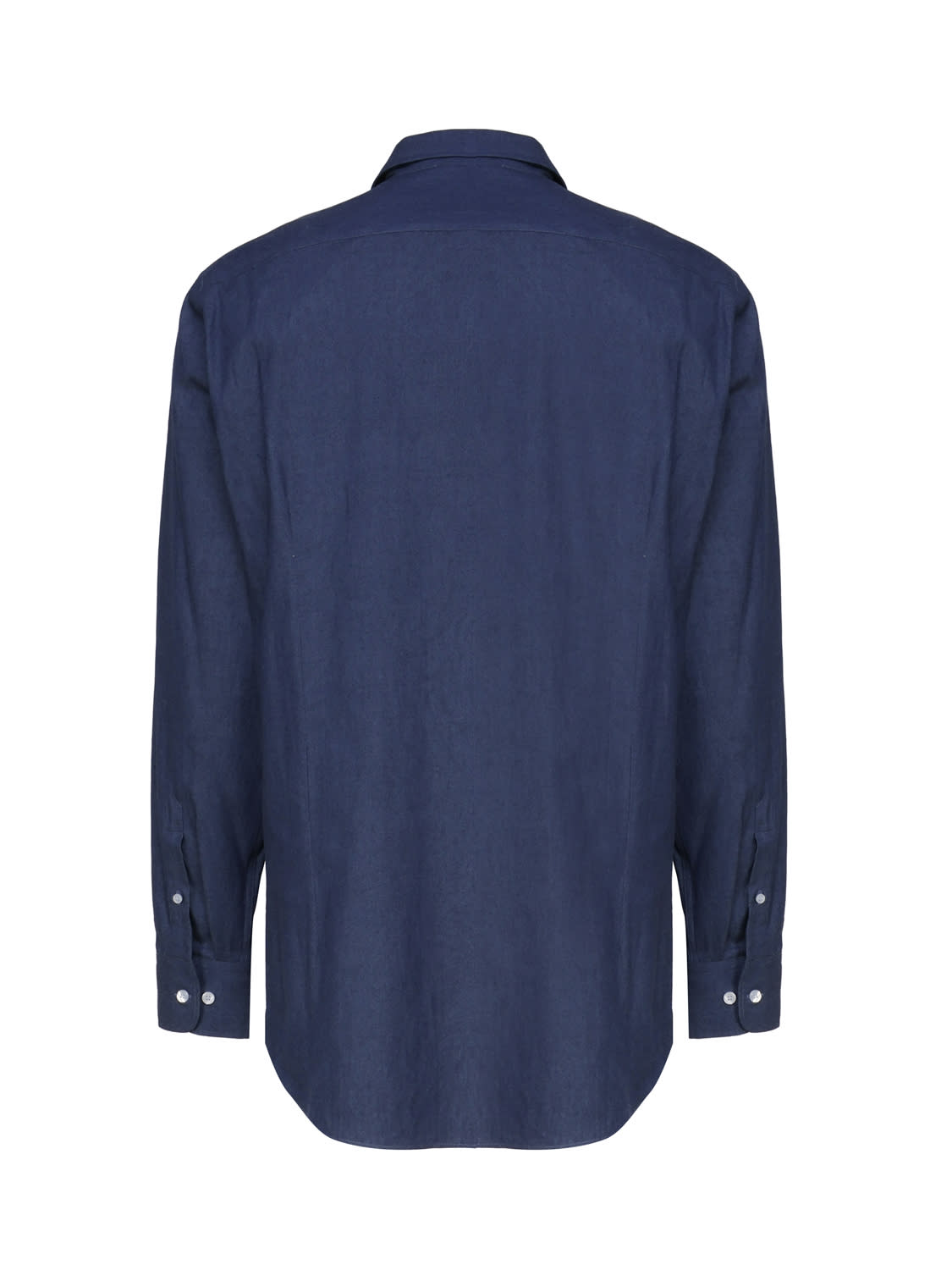 Denim Shirt With Logo