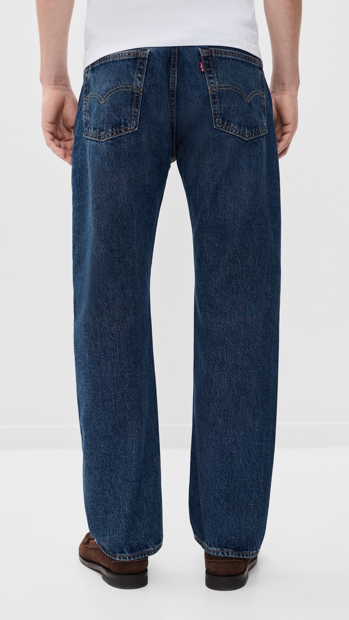 555 Relaxed Straight Jeans CHECK THE SCORE