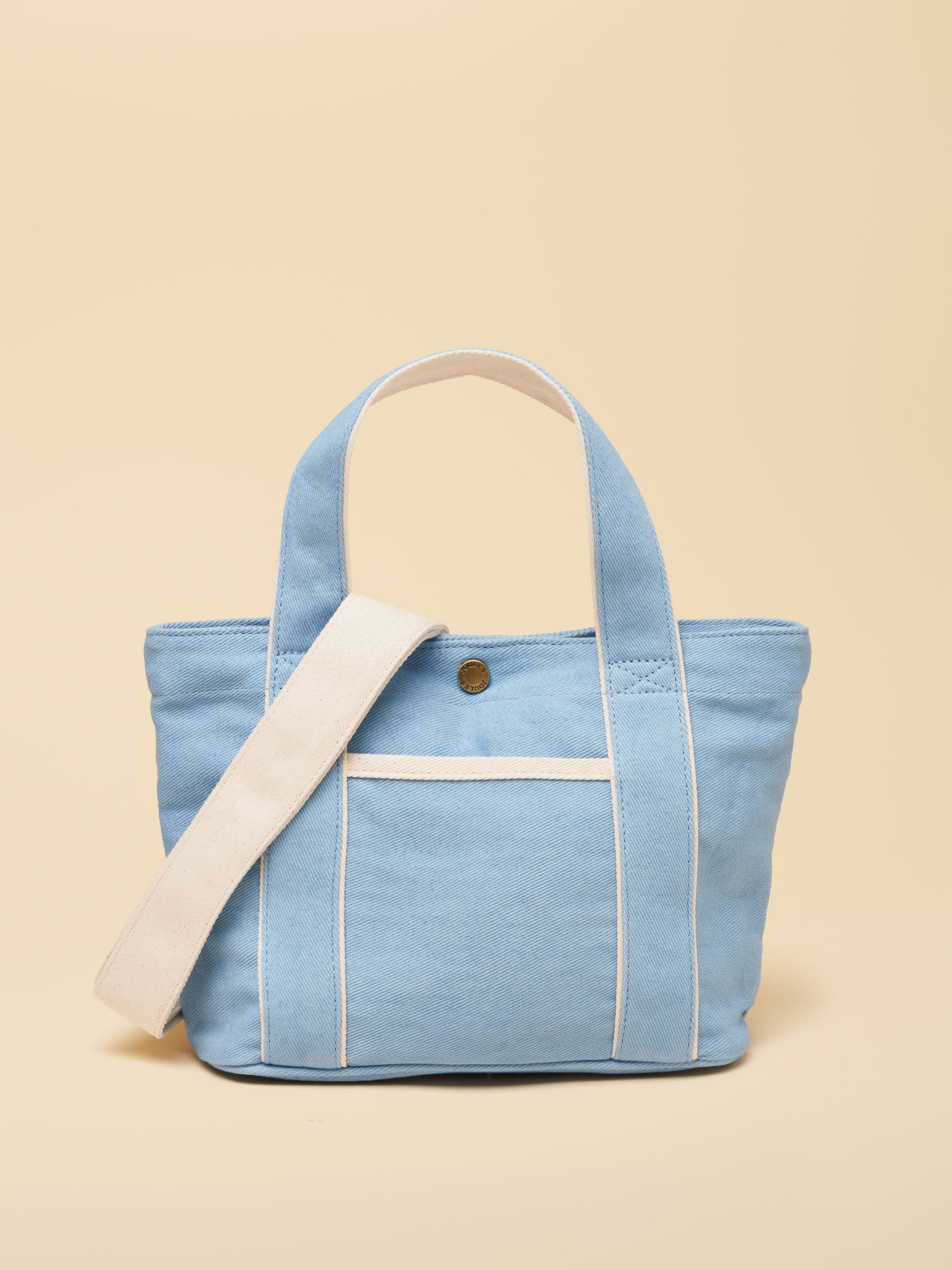 Promenade Blue Mini Crossbody Tote
