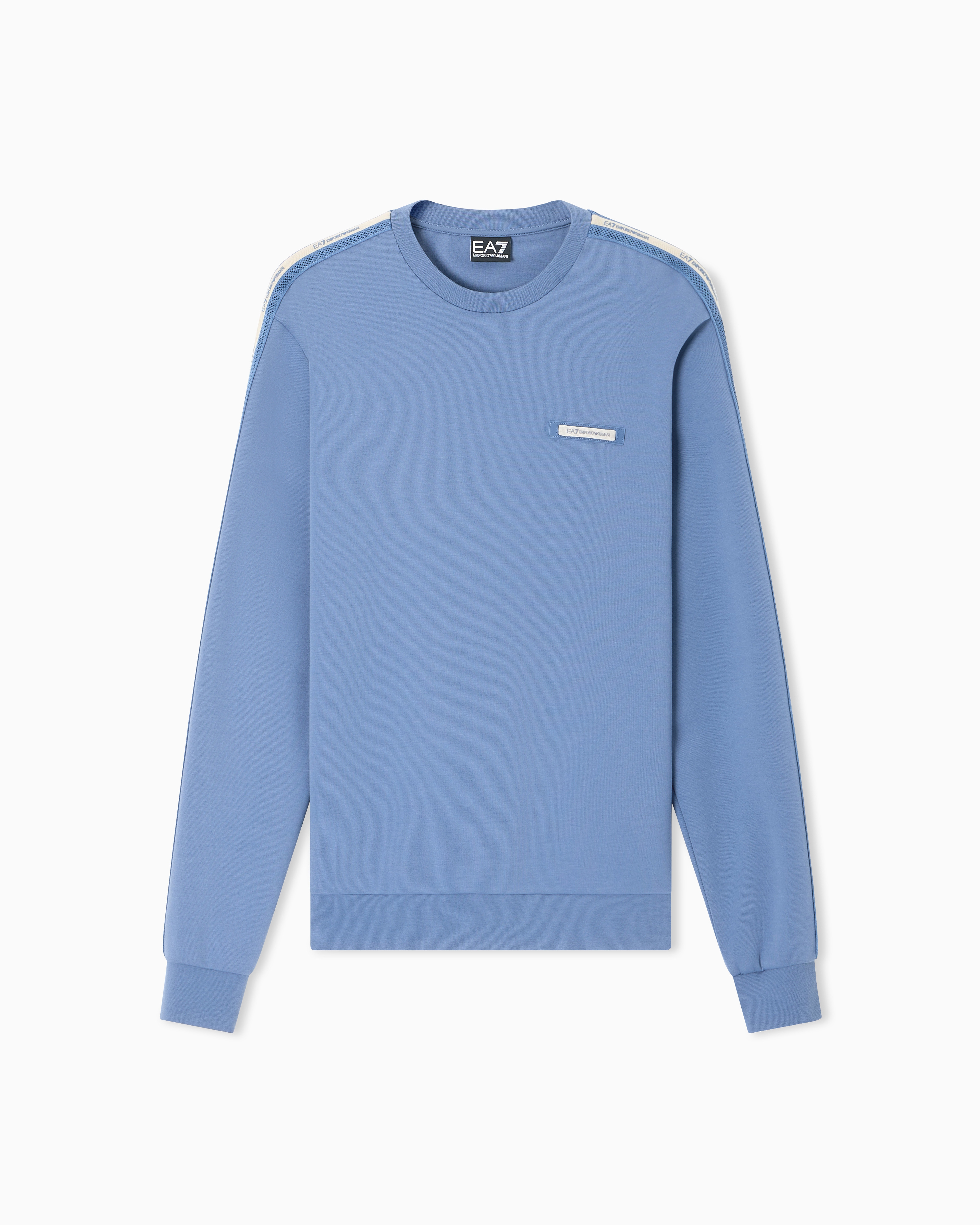 Logo Series cotton-blend interlock sweatshirt