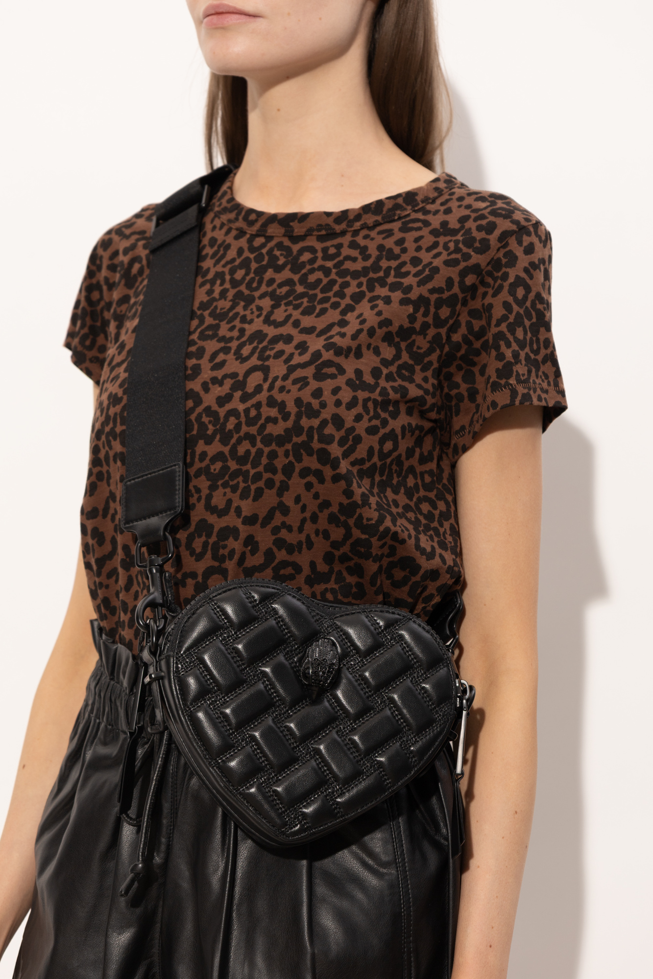 ‘Kensington Heart’ Shoulder Bag, Women's, Black