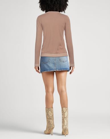 Caractère Woman Sweater Camel Size S Viscose, Polyester, Polyamide