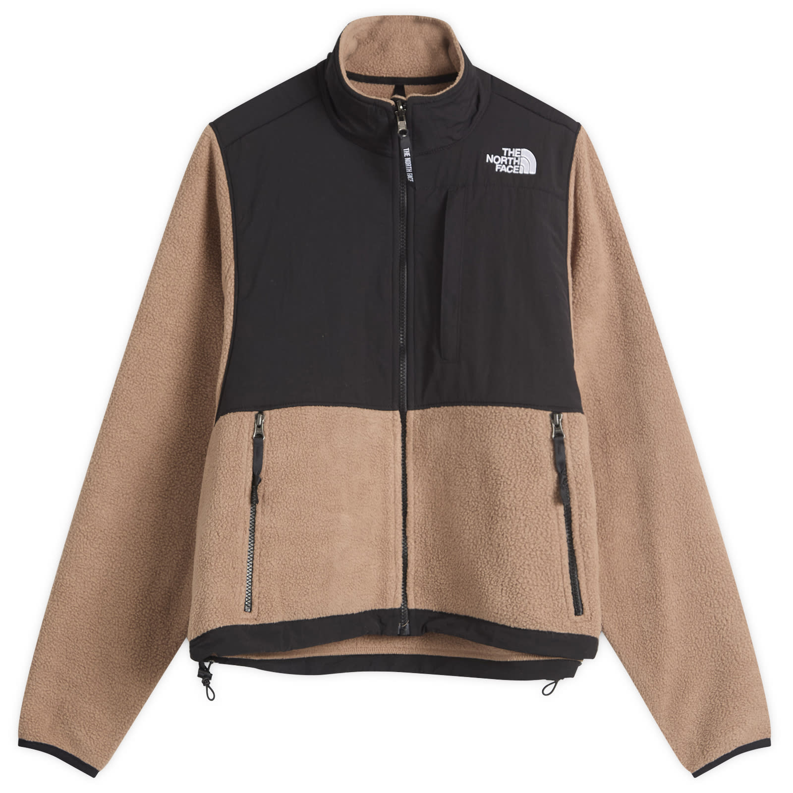 Women's Retro Denali Jacket in Latte/Tnf Black