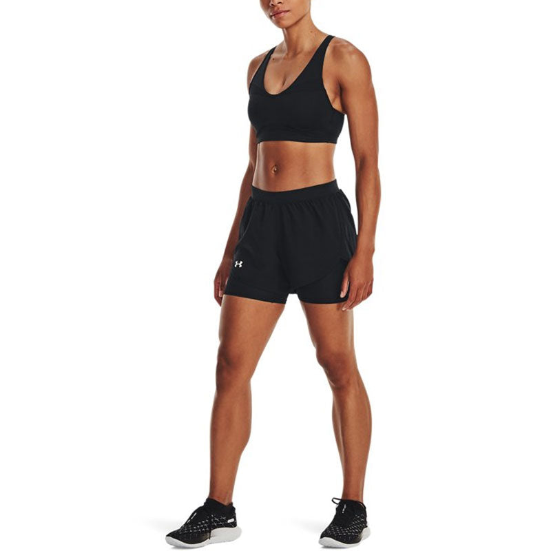 (WMNS) Fly-By Elite 2IN1 Shorts 'Black'