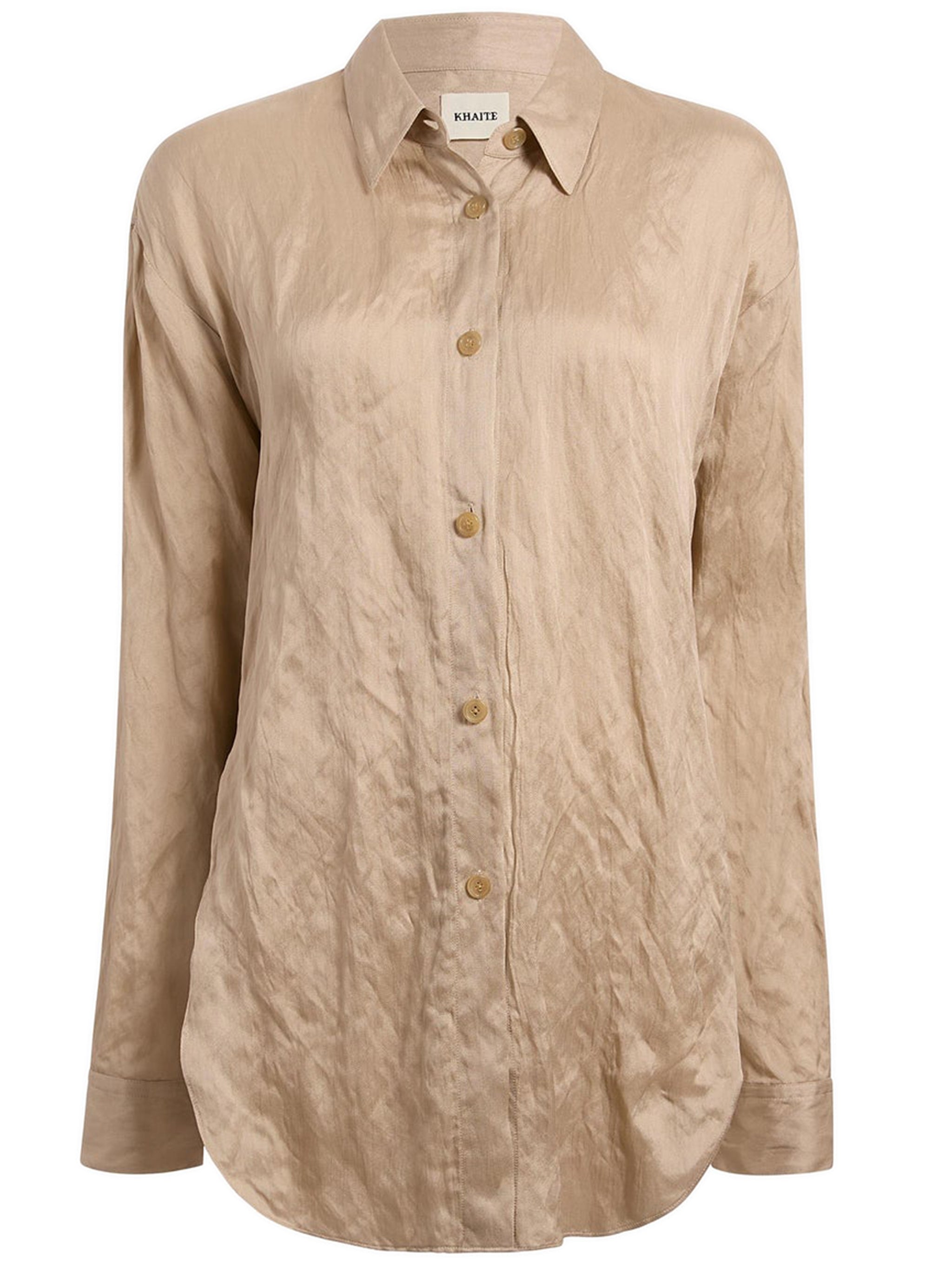 Refined Relaxed Shirt with Dropped Shoulders - Size S