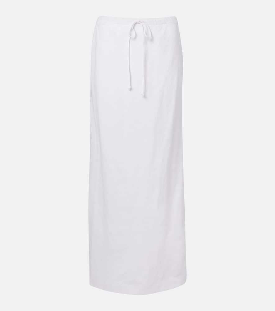 Beka linen maxi skirt