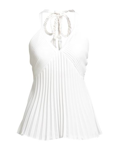 Woman Top Ivory Size 4 Polyester