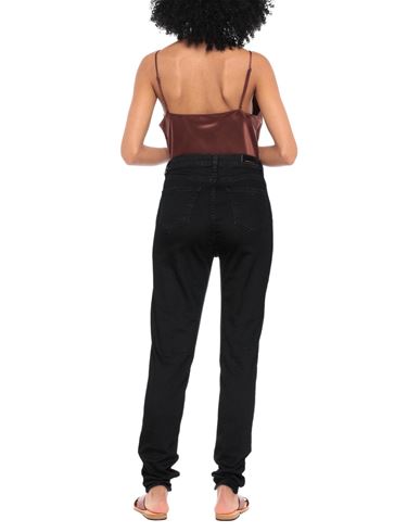 Brian Dales & Ltb Woman Jeans Black Size 26 Cotton, Polyester, Elastane