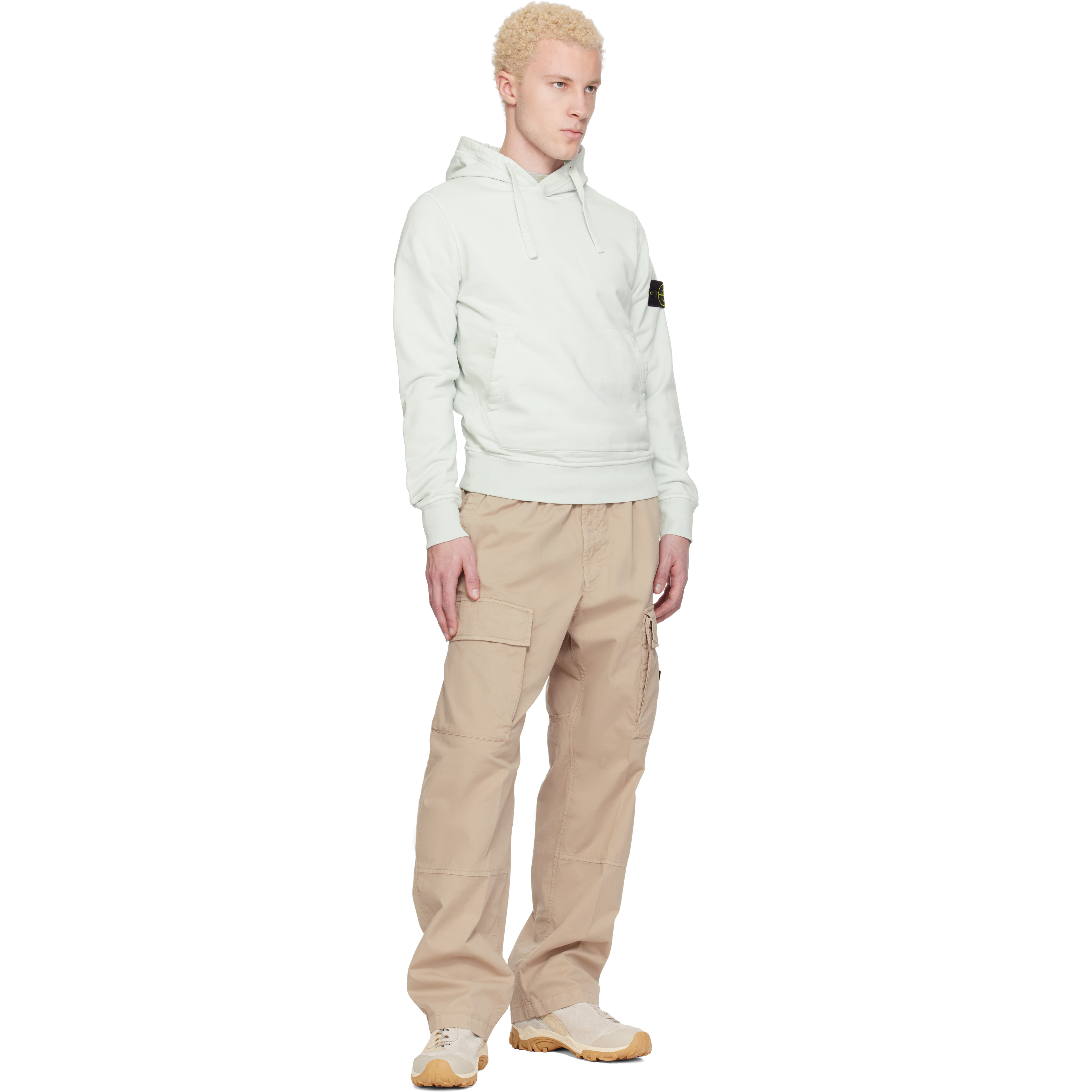 Blue 6100062 Organic Cotton Fleece Hoodie