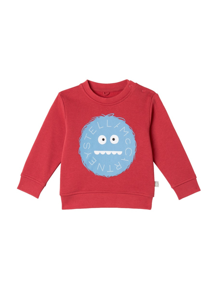 Babies Red Graphic Sweatshirt