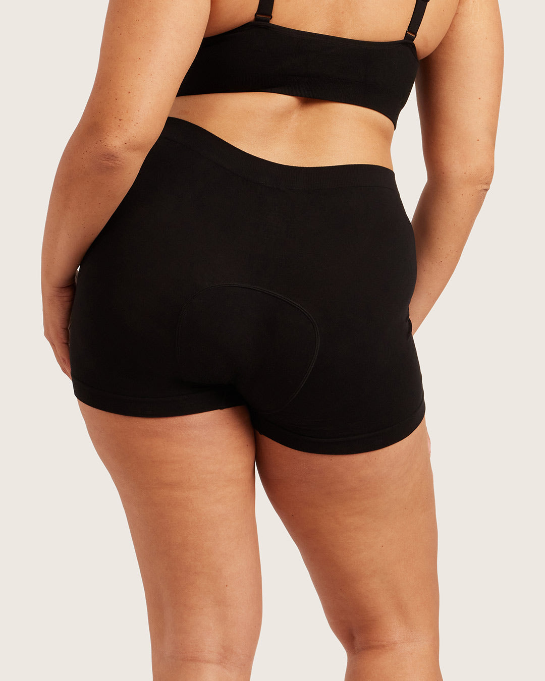 Period & Leak Proof - Undershorts 3" - Moderate - Black