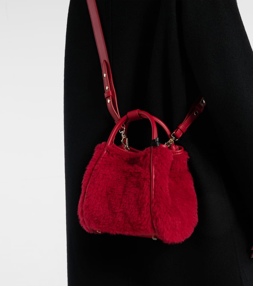 Marine Small teddy tote bag