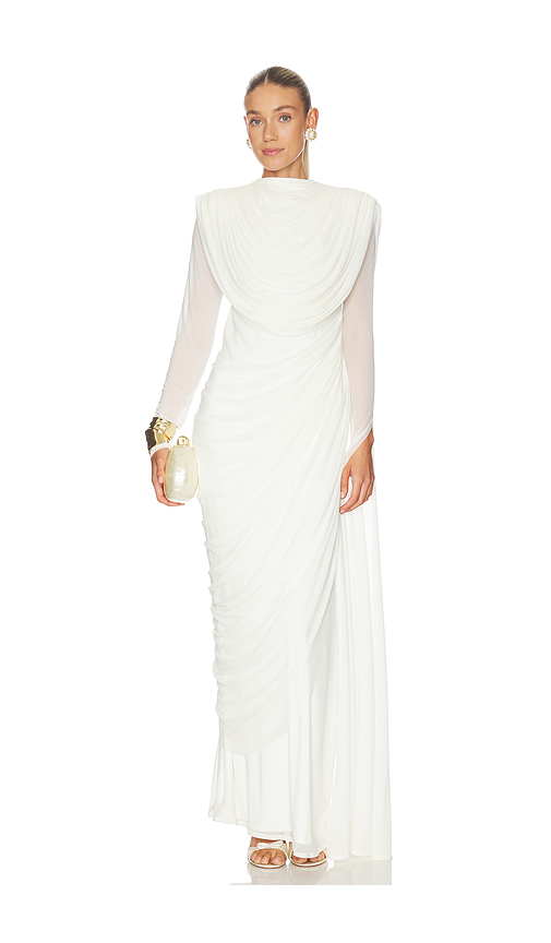Deme by Gabriella The Ivanna Dress in White. L. Also in M