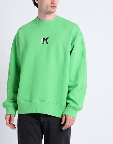 Klj Relaxed Seamed Sweat Man Sweatshirt Green