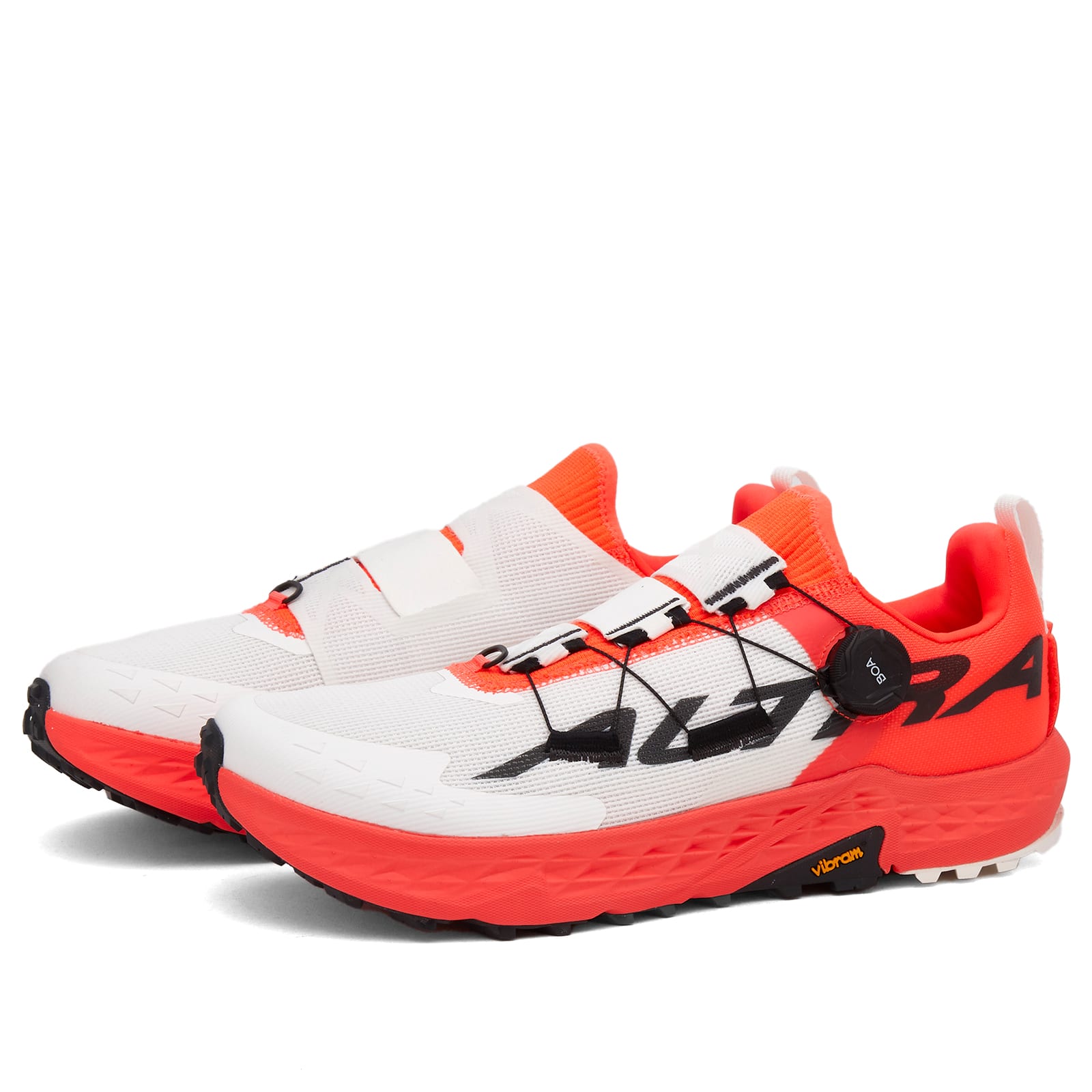 Men's Timp 5 Boa Sneakers in White/Coral