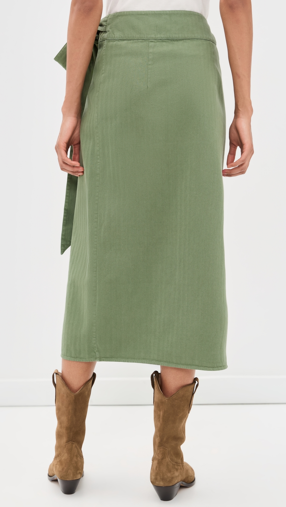 The Wrap Skirt Classic Army