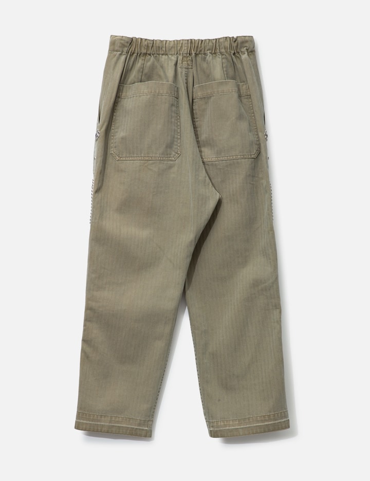 Sulfur Herringbone Easy Baker Pants