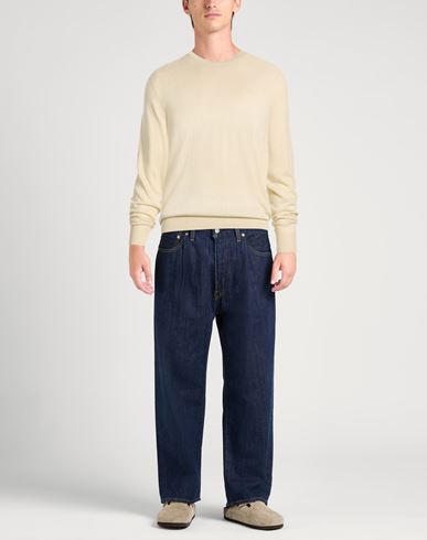 Man Sweater Cream Size M Polyester, Acrylic, Nylon, Merino Wool