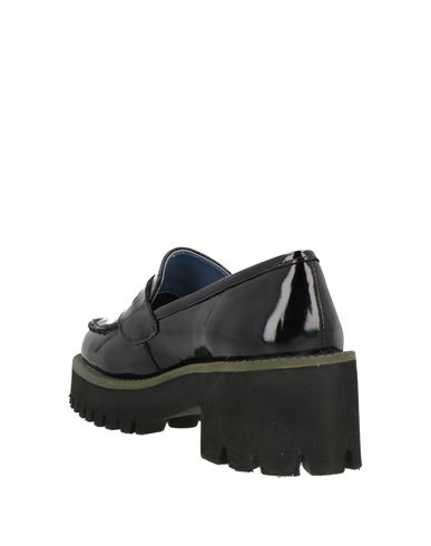 Woman Loafers Black Size 7 Leather