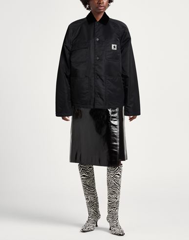 Woman Jacket Black Size M Nylon