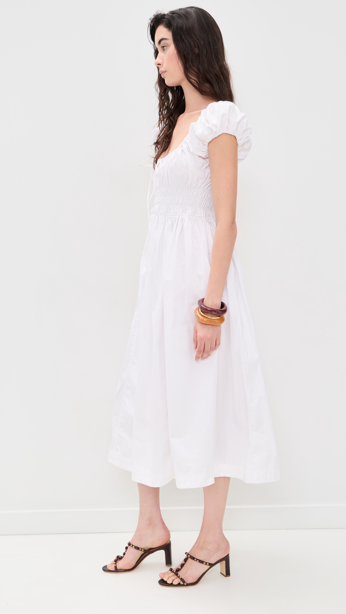Big Sky Poplin Dress Optic