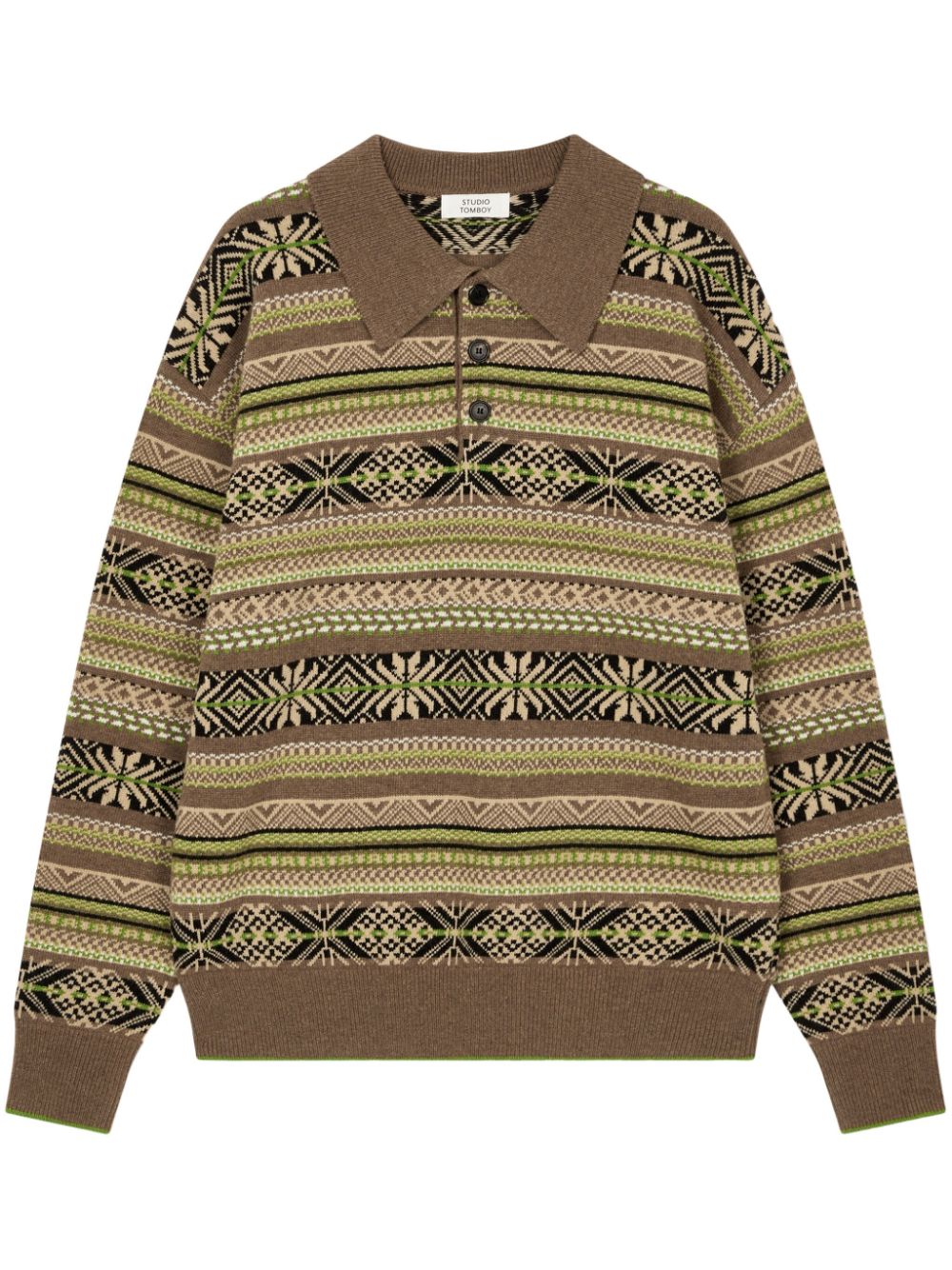 Selburose polo top - Neutrals