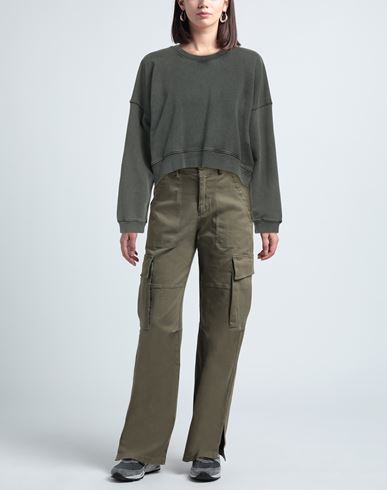 Woman Sweatshirt Military green