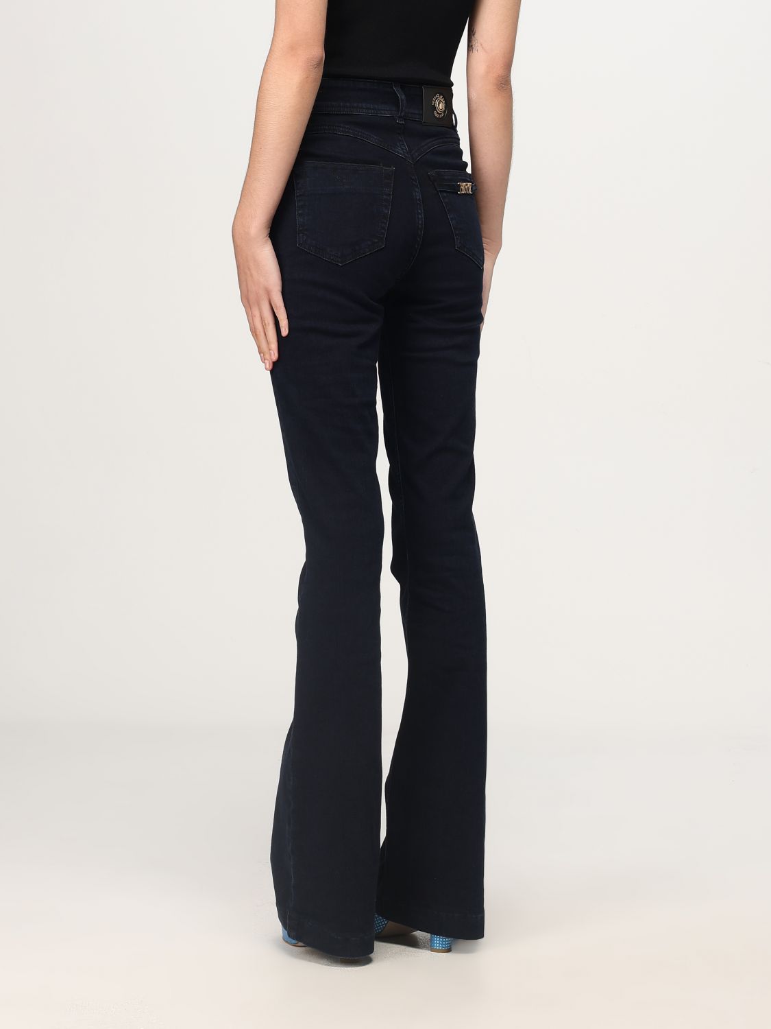 High-rise flared jeans - Blue
