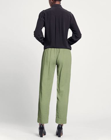 Woman Pants Sage green Size XS Cotton