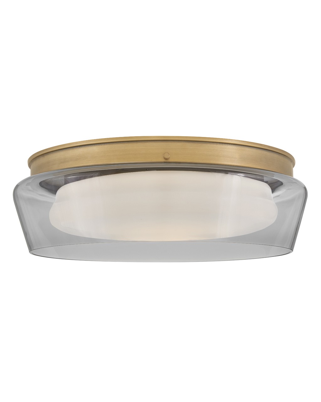 Heritage Brass LED Flush Mount from the Demi Collection
