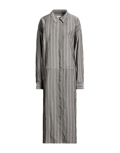 Woman Maxi dress Grey Size XS Viscose
