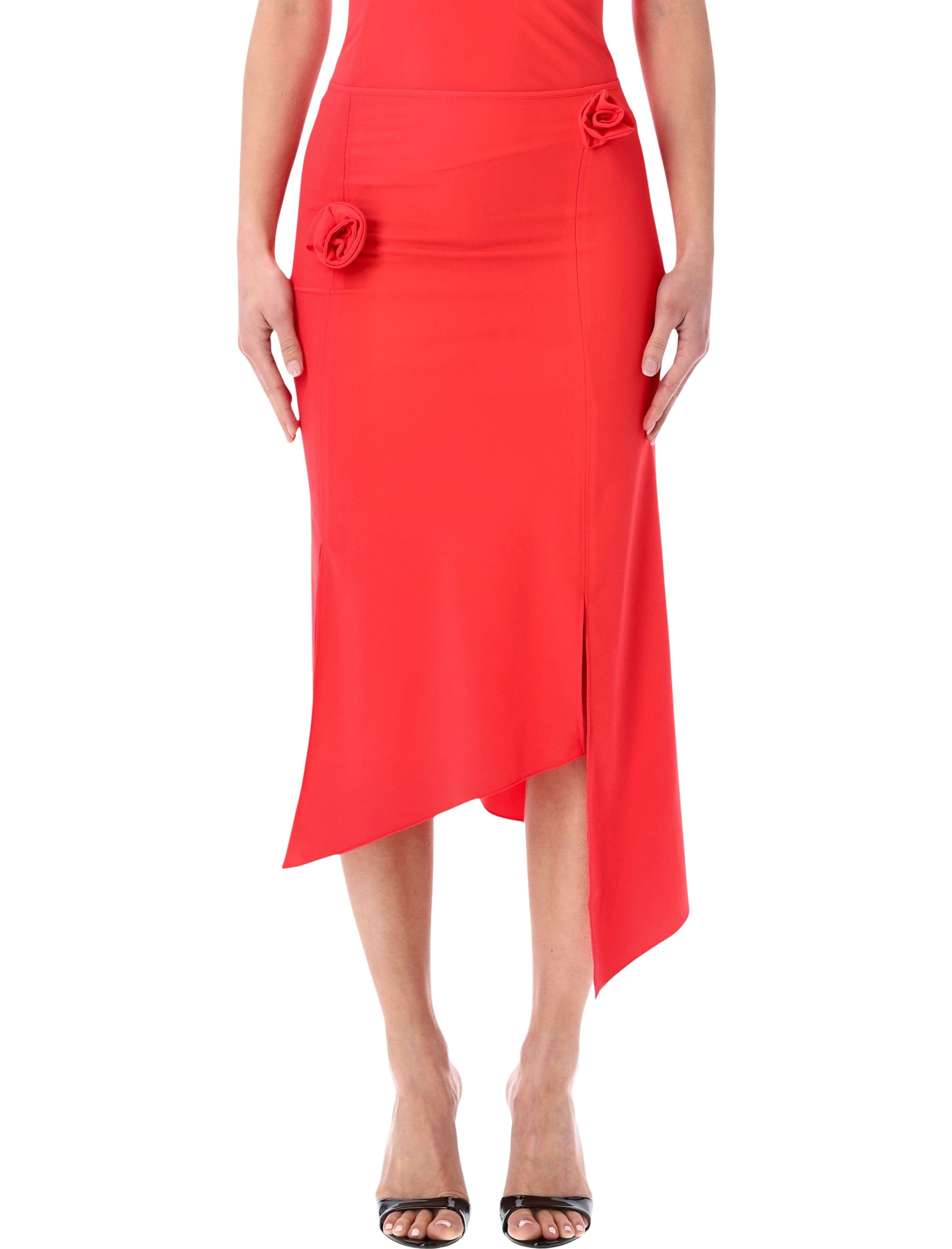 Flower Midi Skirt