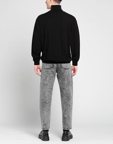 Man Turtleneck Black Size 50 Virgin Wool