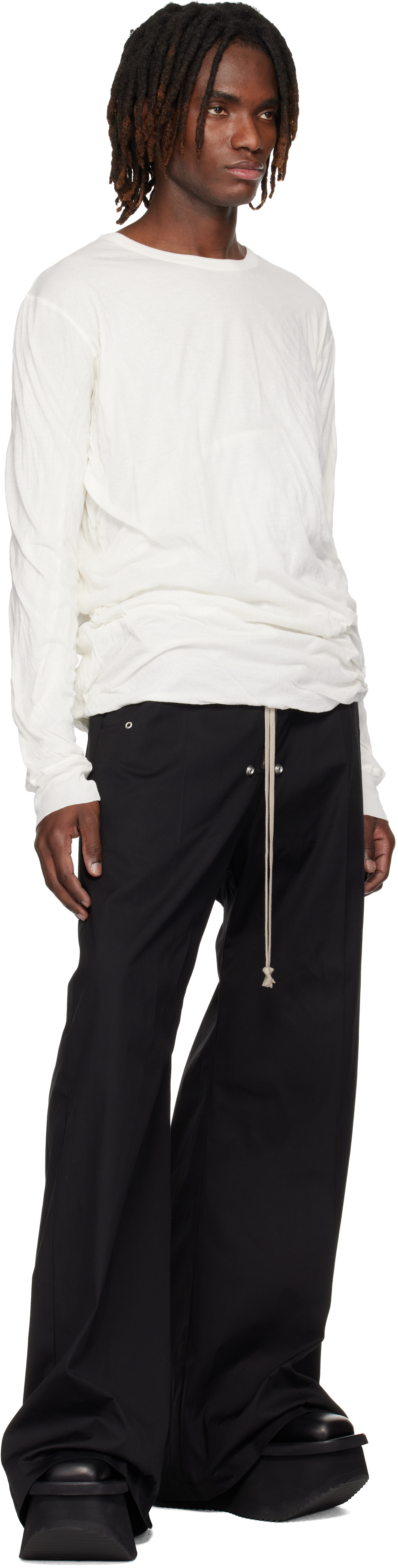 Off-White Temple Jumbo Double LS T-shirt
