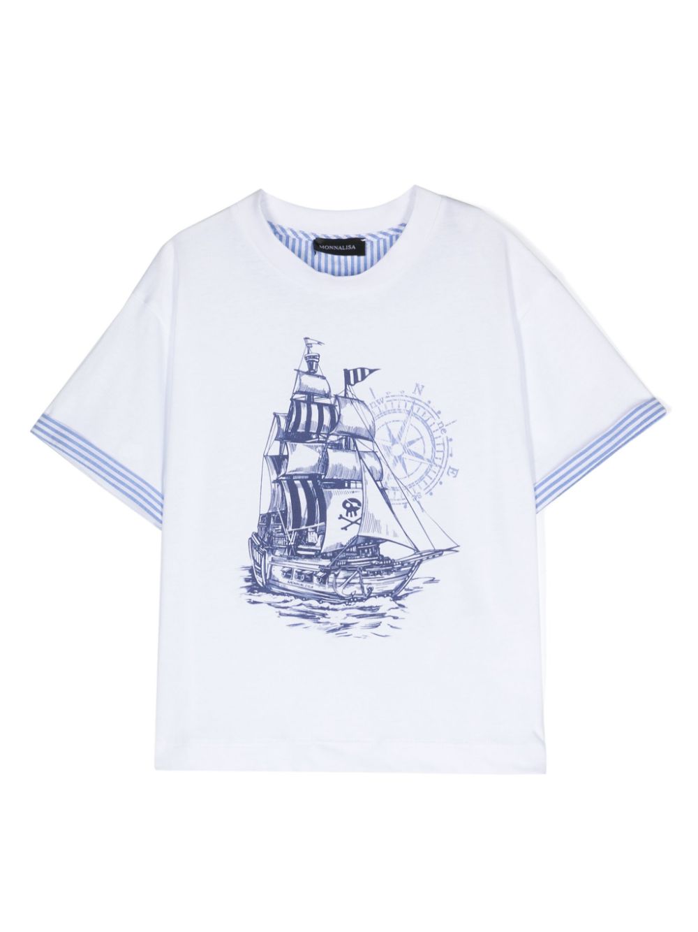 Graphic-print cotton T-shirt - White