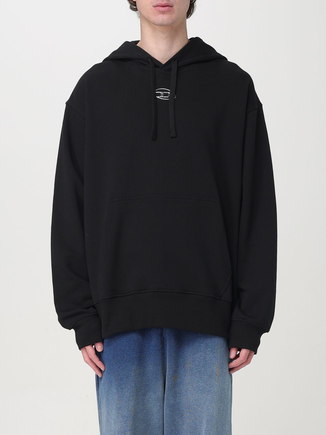 Sweatshirt Men color Black