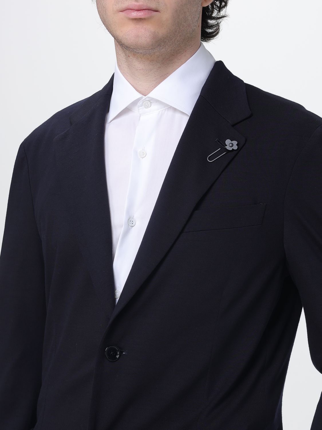 Blazer Men color Blue