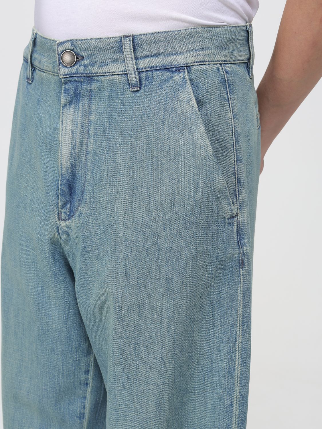 Jeans Men color Denim