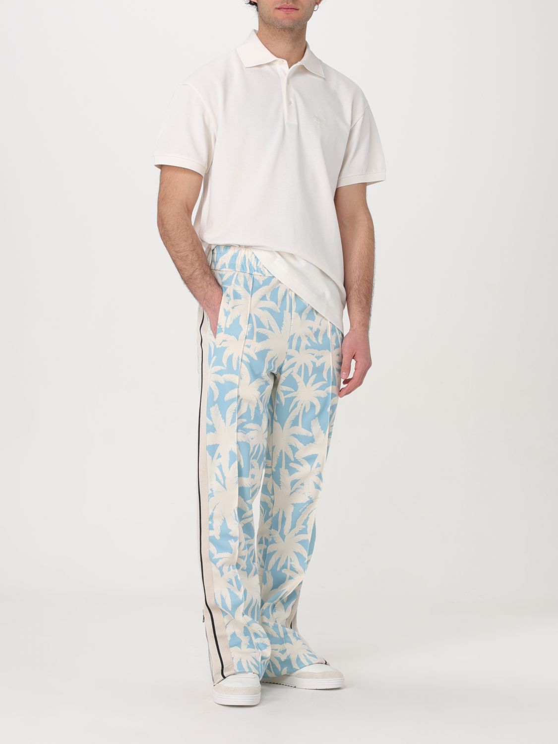 Polo Shirt Men color White