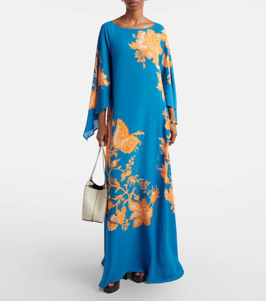 Printed maxi dress