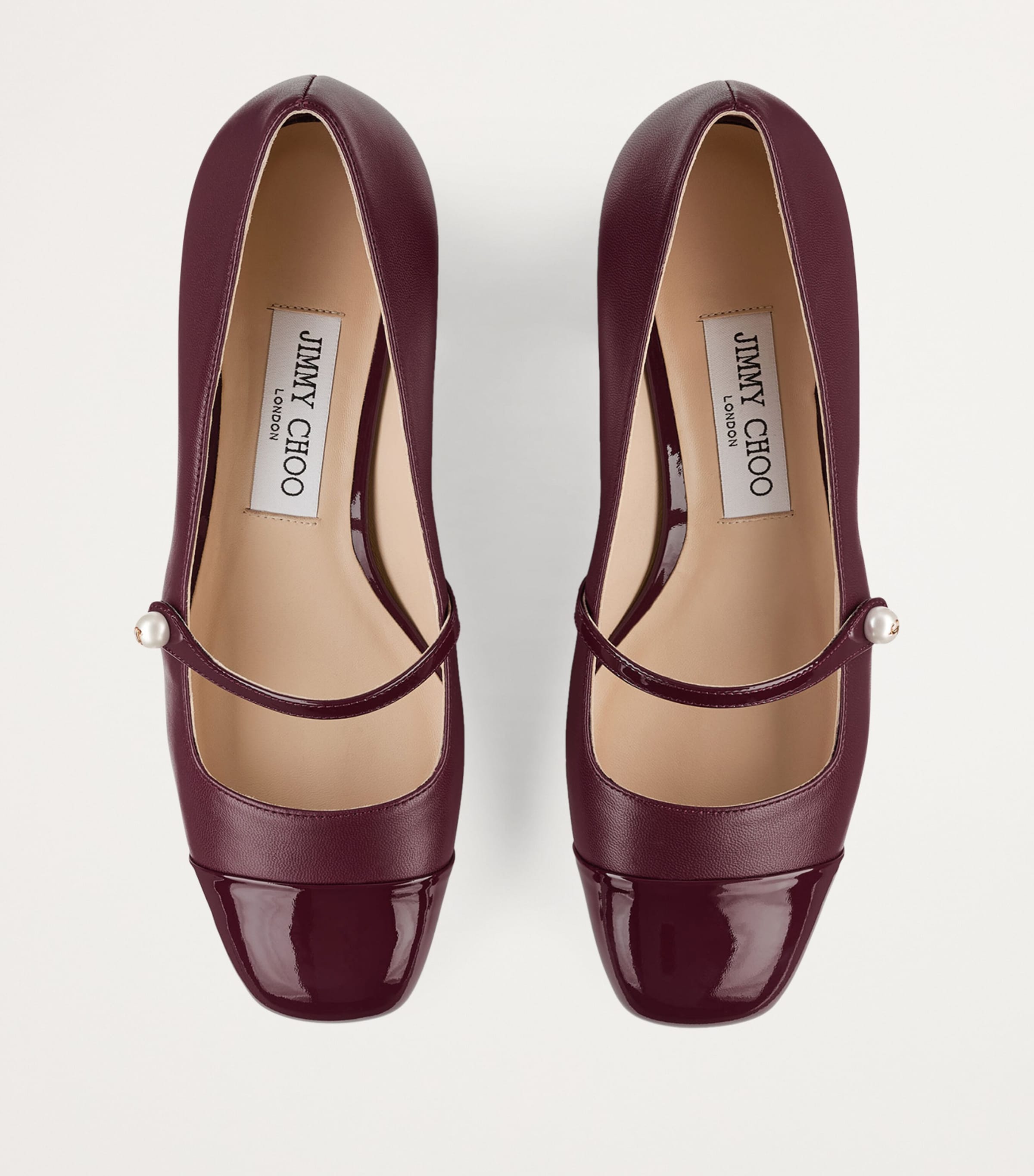 Elisa 45 Leather Mary Jane Pumps