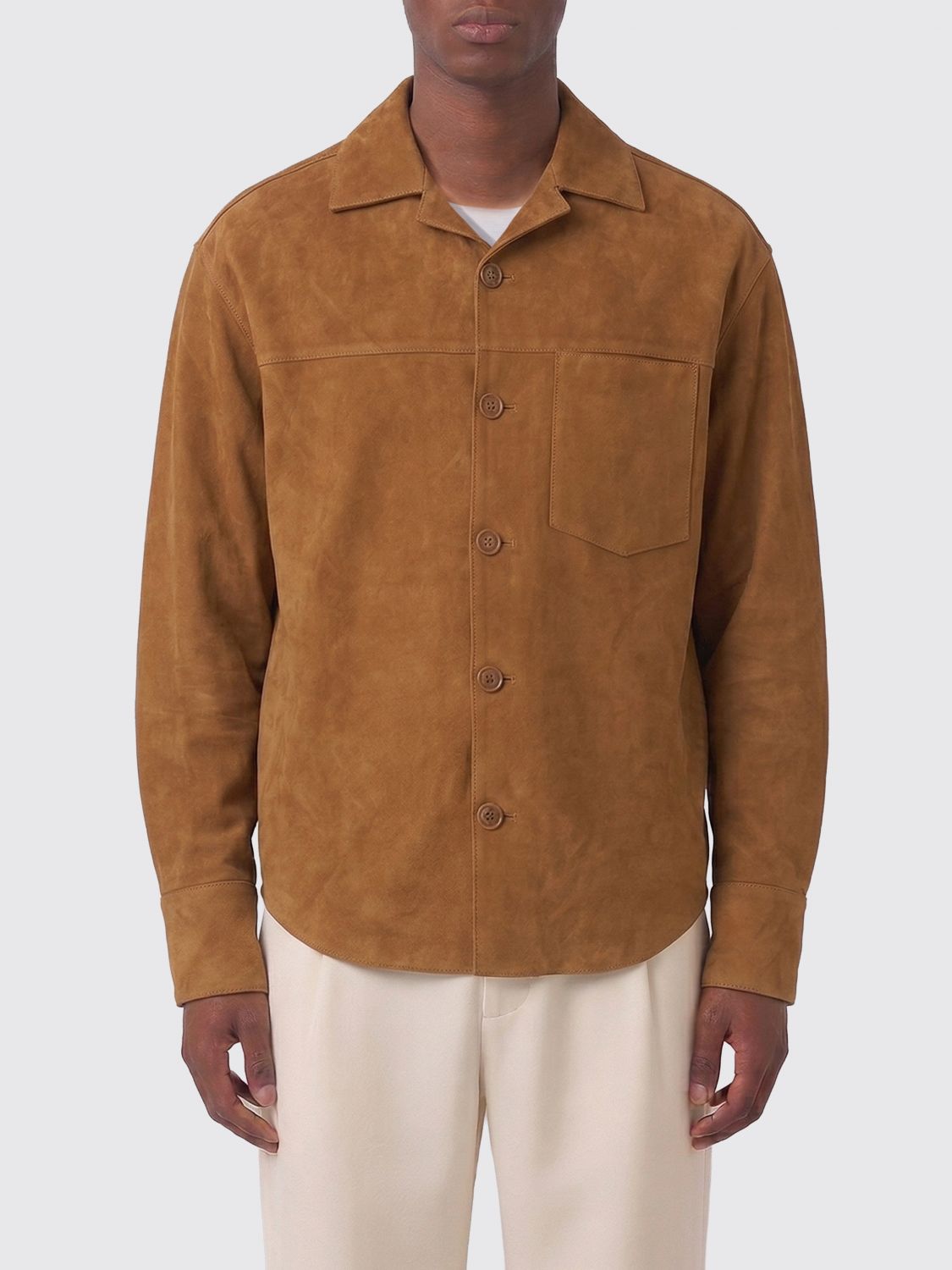 Jacket Men color Brown