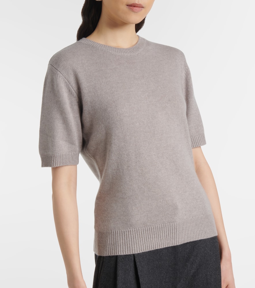 Lura knitted cashmere T-shirt