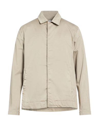 Man Jacket Khaki Size XL Cotton, Elastane