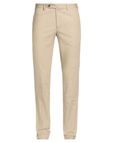 Man Pants Beige Size 30 Cotton, Elastane