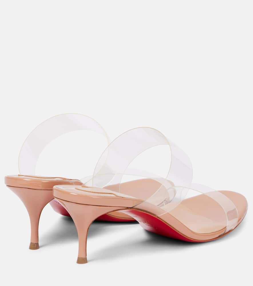 Christian Louboutin Just Nothing 55 PVC sandals