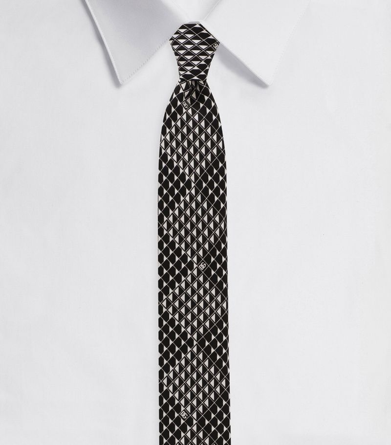 Silk Patterned Tie